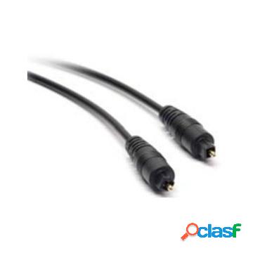 Redline rdl2600 cavo a fibre ottiche 1 m toslink nero