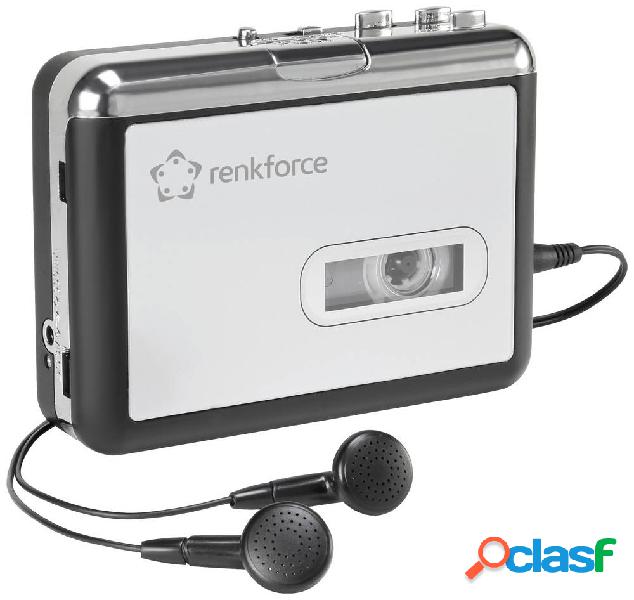 Renkforce RF-CP-170 Digitalizzatore per audiocassette Incl.