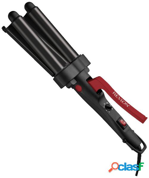 Revlon Wave Master Piastra capelli ondulati Nero