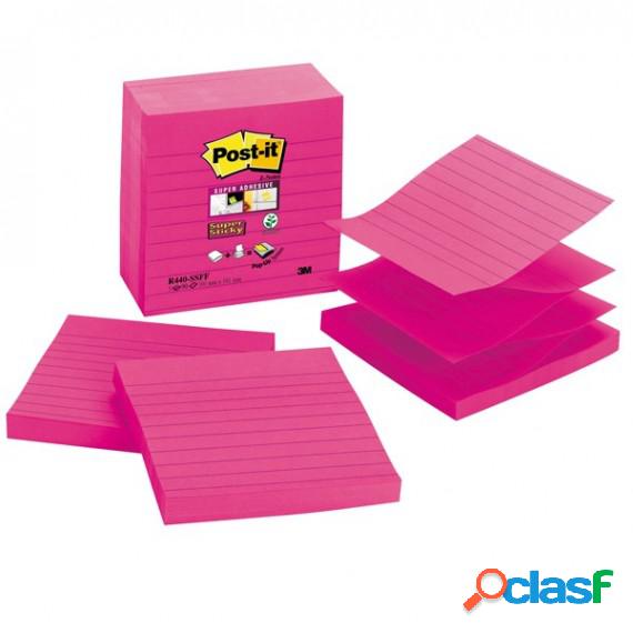 Ricarica foglietti Post it Super Sticky - R440-SSFF - a