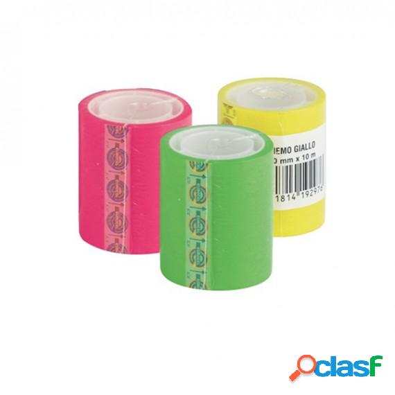 Ricarica nastro adesivo Memograph - 50 mm x 10 m - giallo -