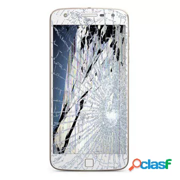 Riparazione LCD e Touch Screen Motorola Moto Z Play - Bianco