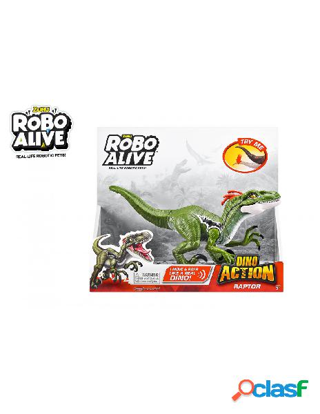 Robo alive - dino action raptor versi e azione