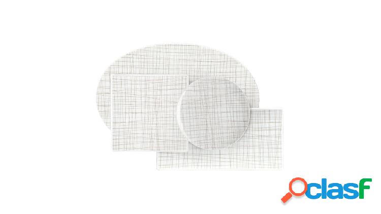 Rosenthal Mesh Line Walnut Servizio di Piatti