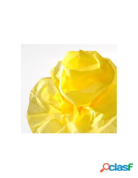 Rotolo carta velina 05x5mt giallo limone