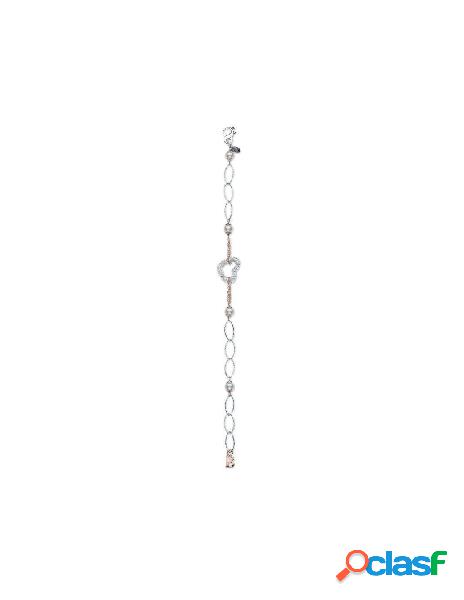 SALDI Bracciale BOCCADAMO in argento e cristalli swarovski -