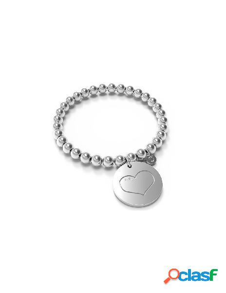 SALDI Bracciale acciaio BUONI PROPOSITI - DA OGGI più tempo