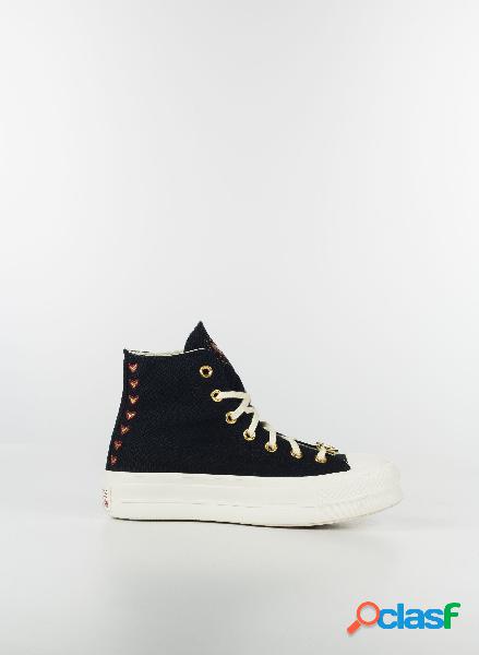 SCARPA CHUCK TAYLOR ALL STAR LIFT PLATFORM HEARTS
