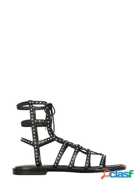 STUART WEITZMAN SANDALI DONNA KORACHIFFONCALFBLACK ALTRI