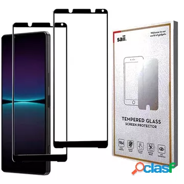 Saii 3D Premium Sony Xperia 10 IV Vetro Temperato - 9H - 2