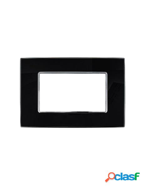 Sandasdon - sandasdon placca cristal 4m nero effetto vetro