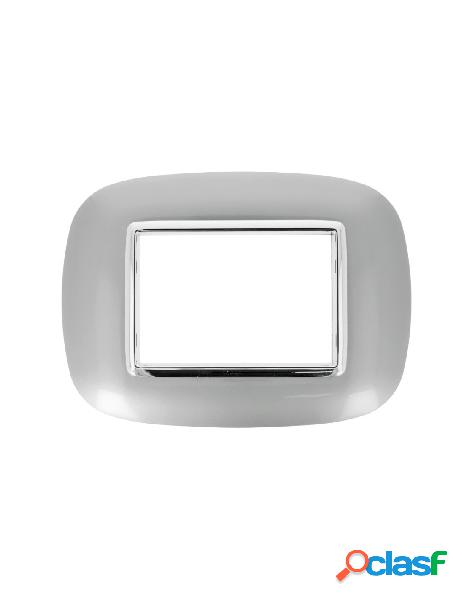 Sandasdon - sandasdon placca oval 3m cromo lucido