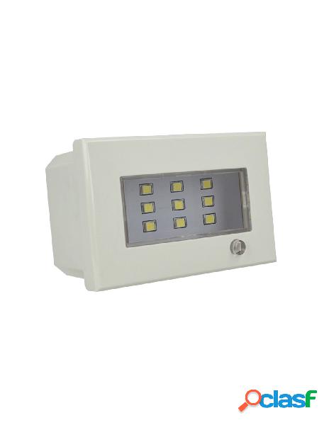 Sandasdon - sandasdon segnapasso led 3m 220v bianco