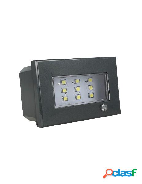 Sandasdon - sandasdon segnapasso led 3m emergenza nero