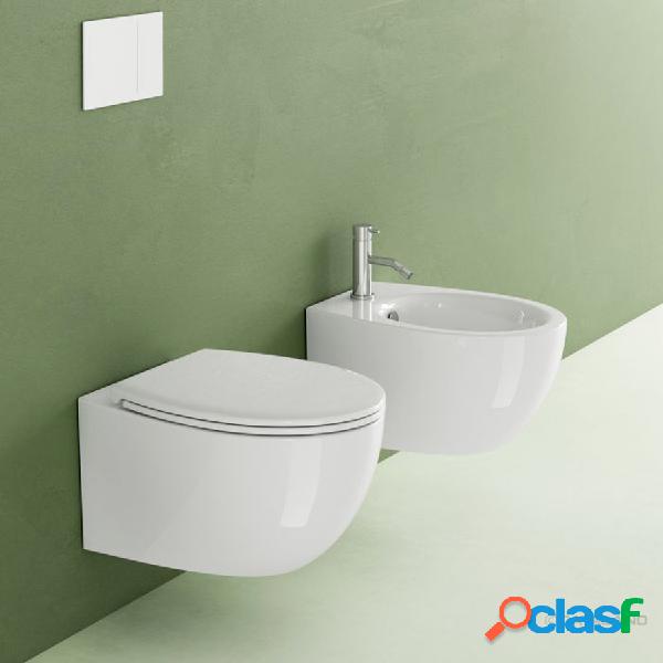 Sanitari sospesi senza brida Catalano Italy wc new flush,