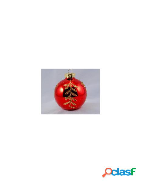 Santa claus - pallina albero santa claus te191617 sfera ramo