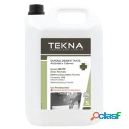 Sapone disinfettante - senza profumo - 5 lt -Tekna (unit