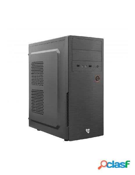 Sbox - case pc chassis atx mid tower nero