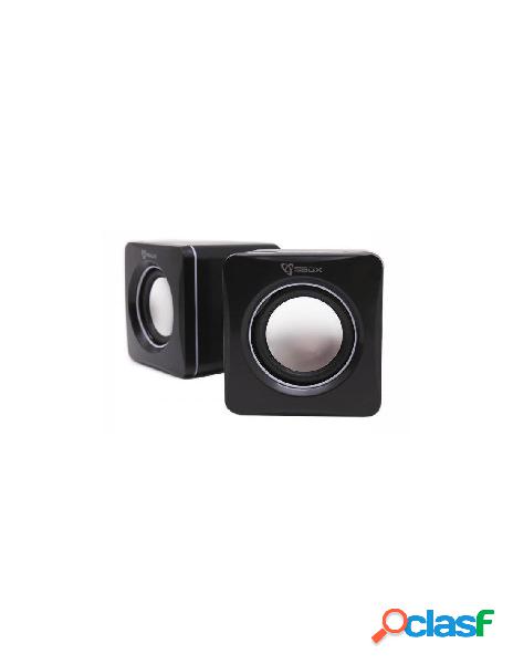 Sbox - speakers usb sp-02 nero