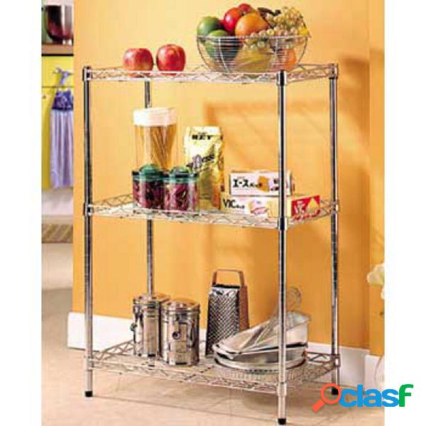 Scaffale da Cucina - 3 Ripiani 60x45xh87 cm