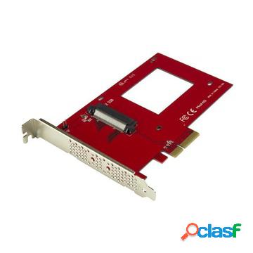 Scheda adattatore pci express ad u.2 nvme ssd - sff-8639 da