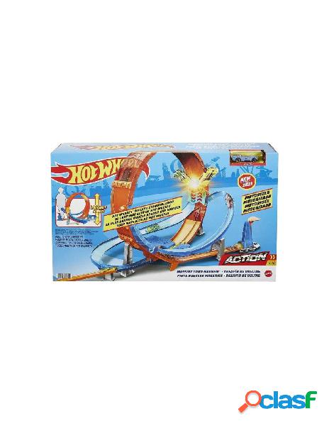 Schianti acrobatici del loop gigante