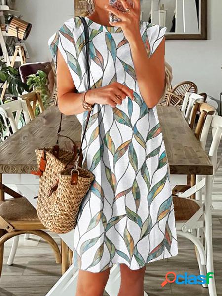 Sciolto Chiesa Bicchiere Jersey Casuale Abito