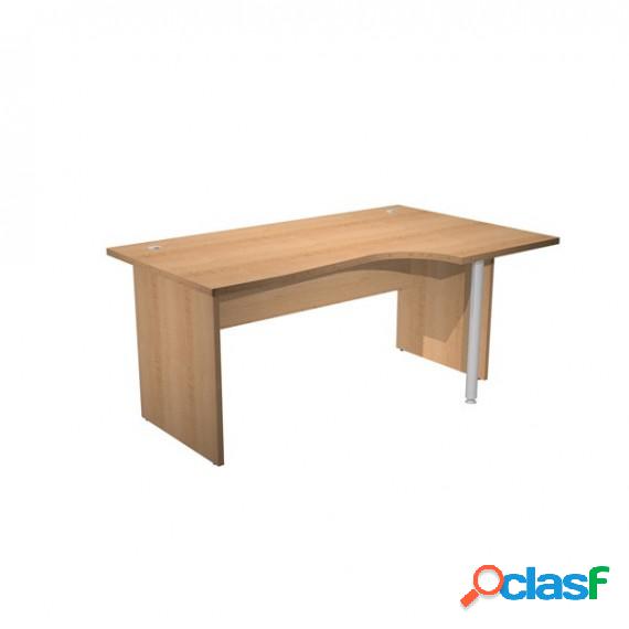 Scrivania Minerva Logika Compact DX - 160x120/80/60x72,9 cm