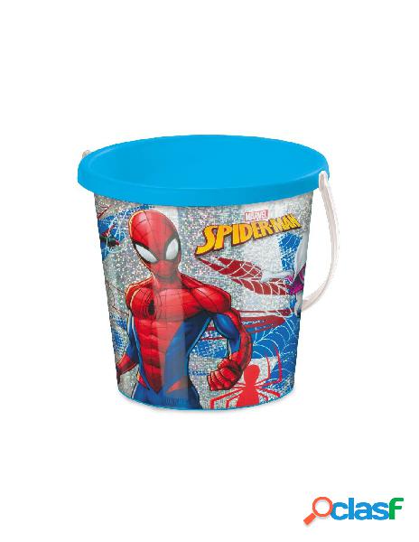 Secchiello u.spiderman glitter d.17 scx60