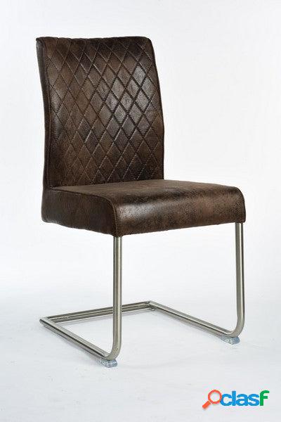 Sedia poltrona stile industrial vintage in ferro battuto e