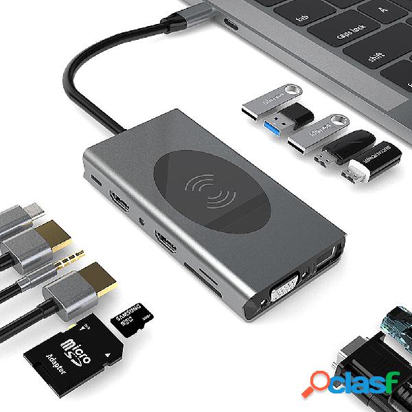 Seewei BX14 14 in 1 triplo Display adattatore per docking