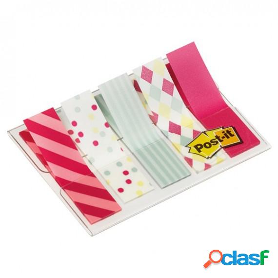 Segnapagina Post it Index Mini - motivi Candy - 12 x 43,2 mm