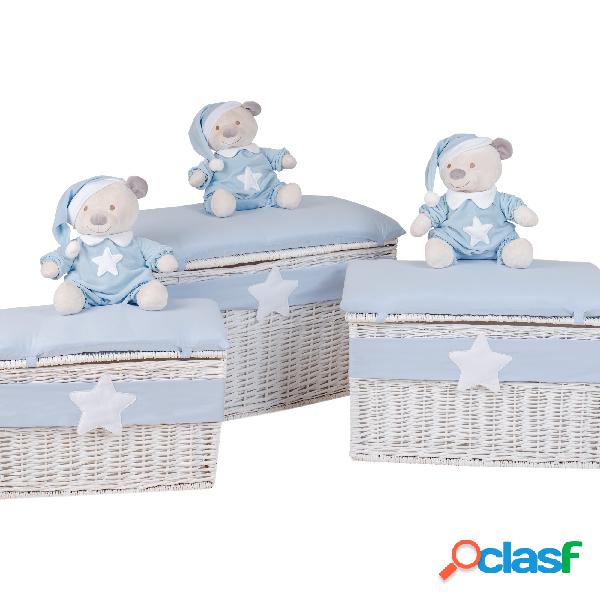 Set 3 Bauli rettangolari Dream Picci