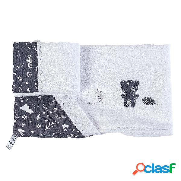 Set bagno Bamboo ricamato Ozzy Picci