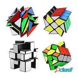 Set da 4 cubi qiyi - incluso cubo puzzle 3x3 angolo di