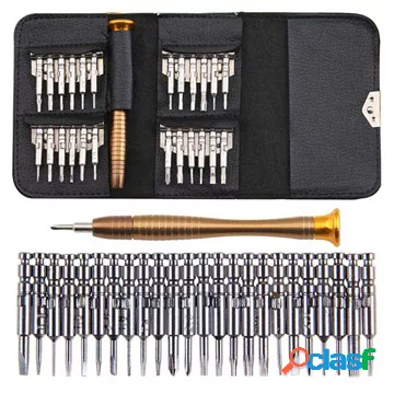 Set di cacciaviti di precisione multifunzione 25 in 1 (Bulk
