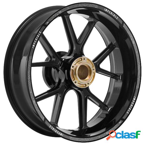 Set profili cerchi classic nero grunge