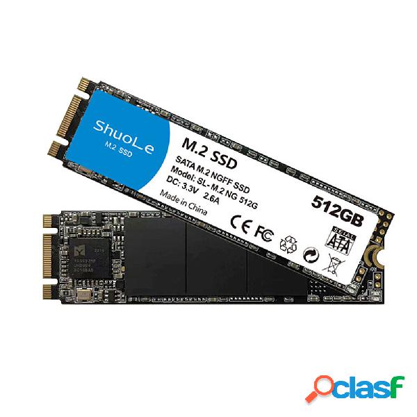 ShuoLe M.2 NGFF SSD 512GB 1TB 2280 Disco rigido interno a