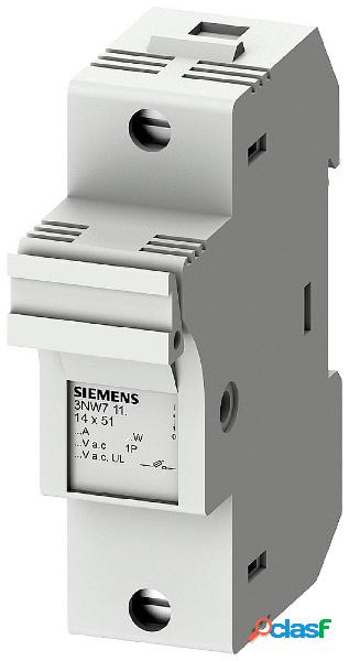 Siemens 3NW7111 Porta fusibile a cilindro 50 A 690 V/AC 1