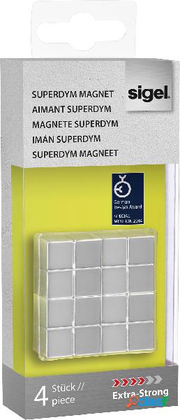 Sigel Magnete C10 Extra-Strong (L x A x P) 20 x 10 x 20 mm