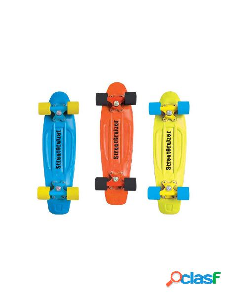 Skateboard street cruizer - 6 colori assortiti