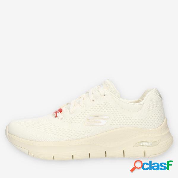 Skechers Arch Fit Big Appeal Sneakers bianche da donna