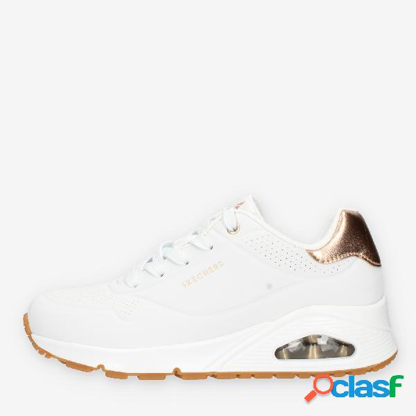 Skechers Tres Air Revolution Airy Sneakers da donna bianche