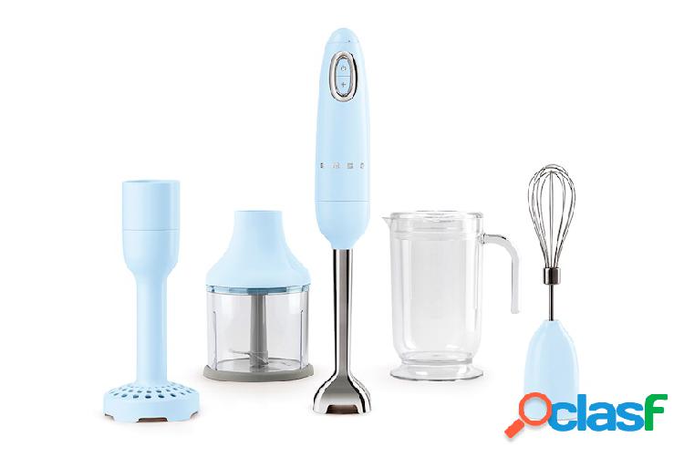 Smeg Frullatore ad immersione con accessori Azzurro acciaio