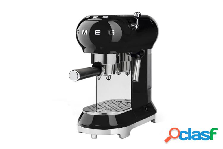 Smeg Macchina da caffè Nera acciaio nero