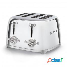 Smeg Tostapane 4 Scomparti Cromato