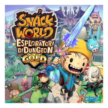 Snack world: esploratori di dungeon - gold nintendo switch