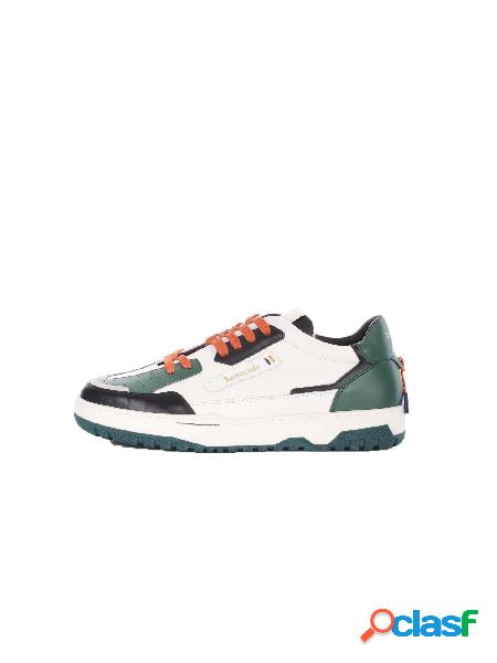 Sneakers Uomo BARRACUDA Bianco verde Jam 7603