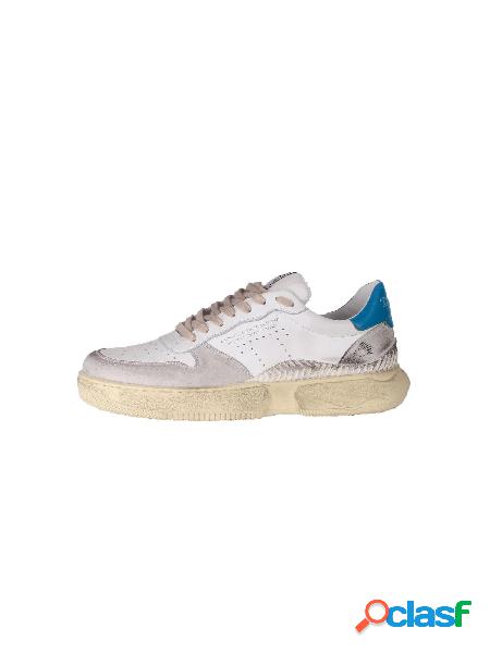 Sneakers Uomo TRYPEE Bianco celeste S129