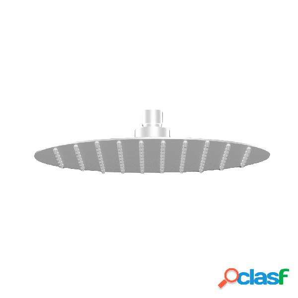 Soffione doccia ultrasottile tondo diametro cm 25 Bianco